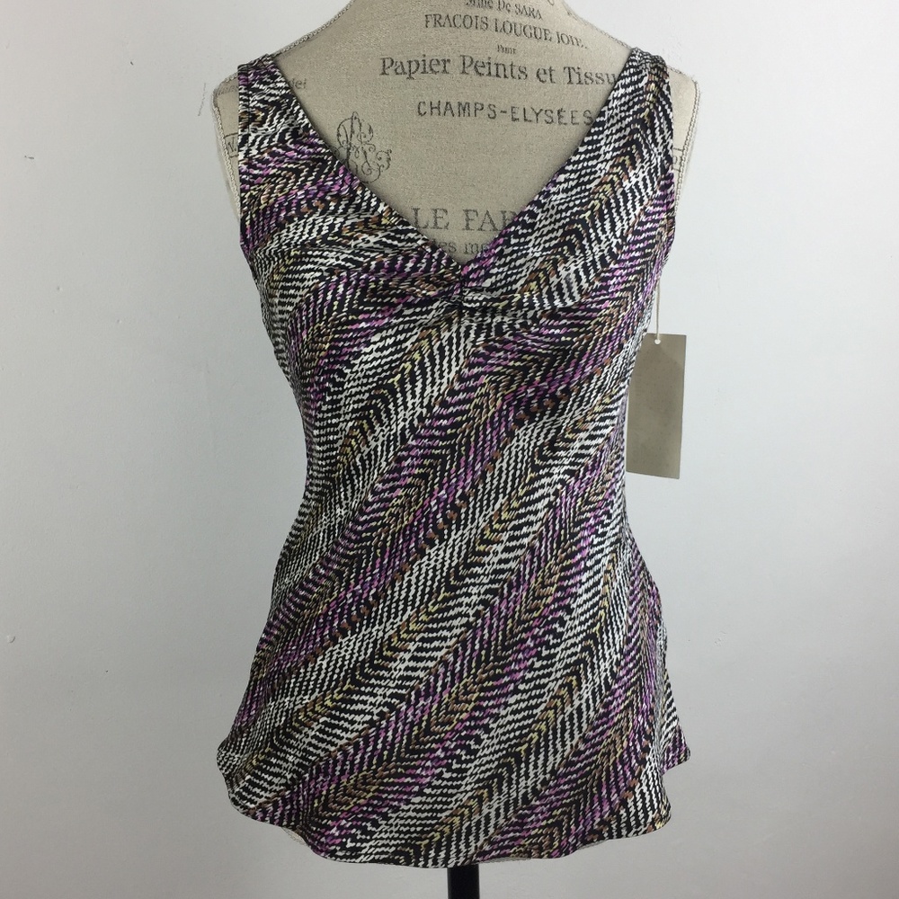 Anthropologie Geometric Blouse Corey Lynn Calter 4